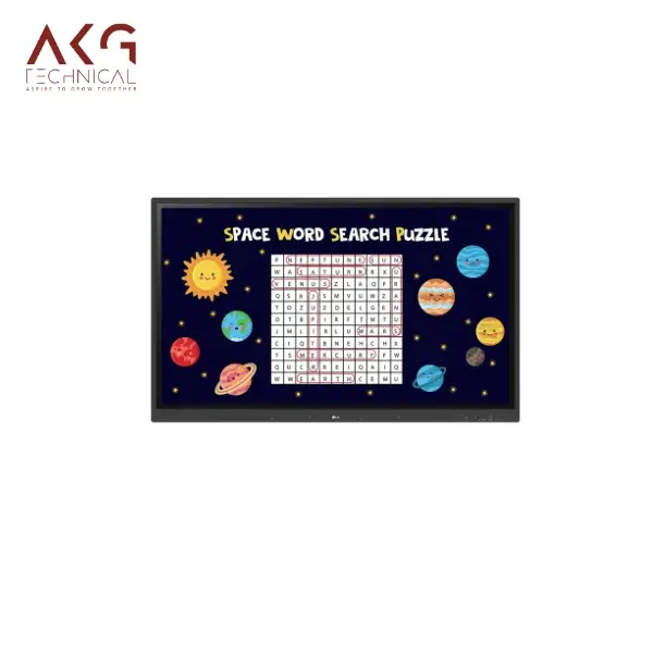 LG CreateBoard , 86" Interactive Flat Panel, Model No. 86TR3DK