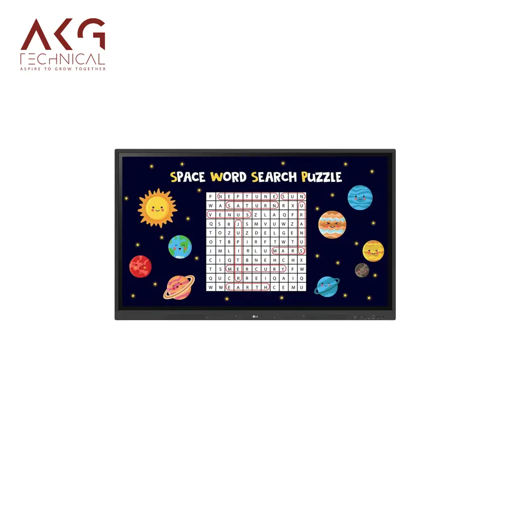 LG CreateBoard , 65" Interactive Flat Panel, Model No. 65TR3DK