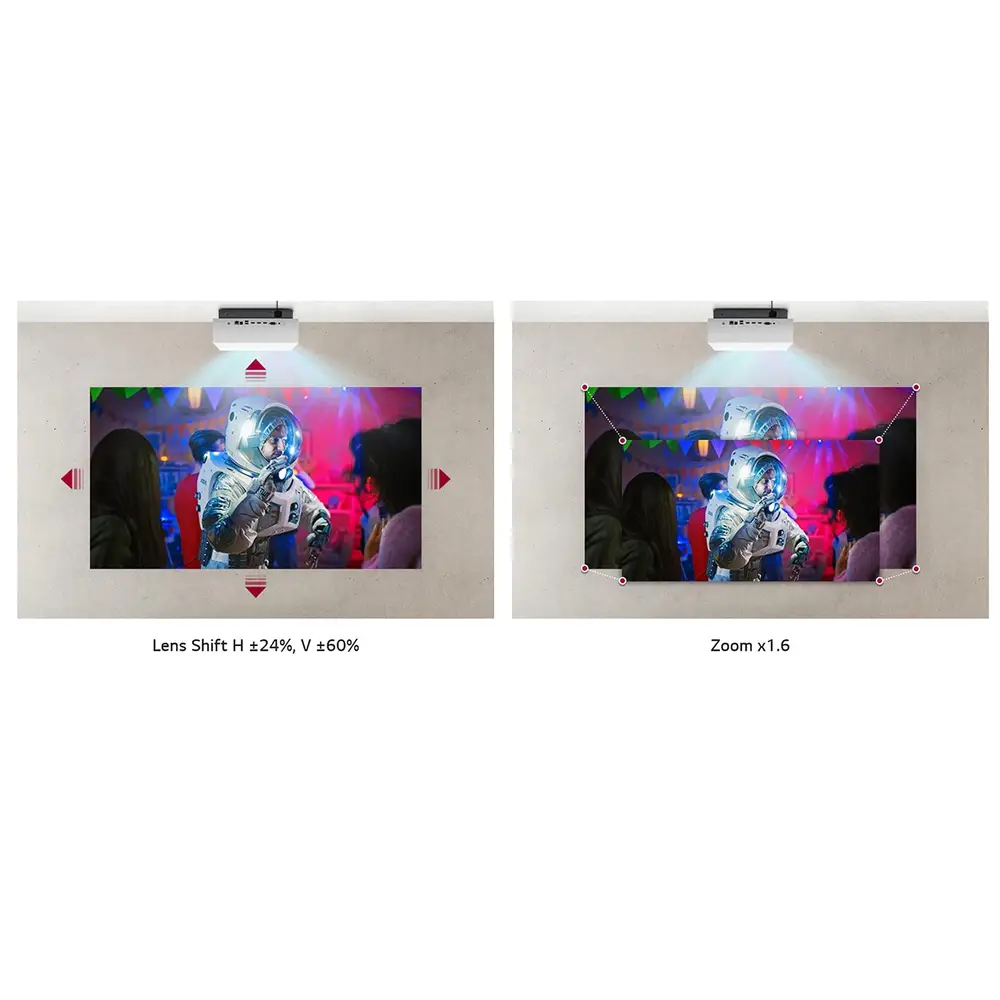 LG AU810P 4K UHD Laser Smart Home Theater CineBeam Projector
