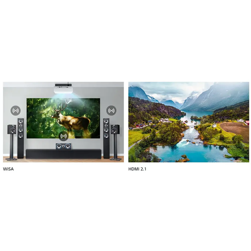 LG AU810P 4K UHD Laser Smart Home Theater CineBeam Projector