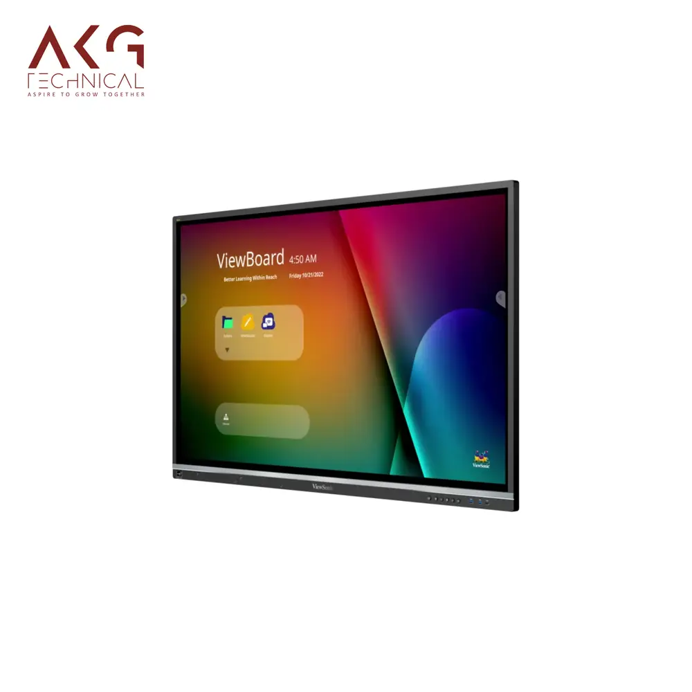 ViewSonic ViewBoard, 55" Interactive Flat Panel, Model No.  IFP5550-5