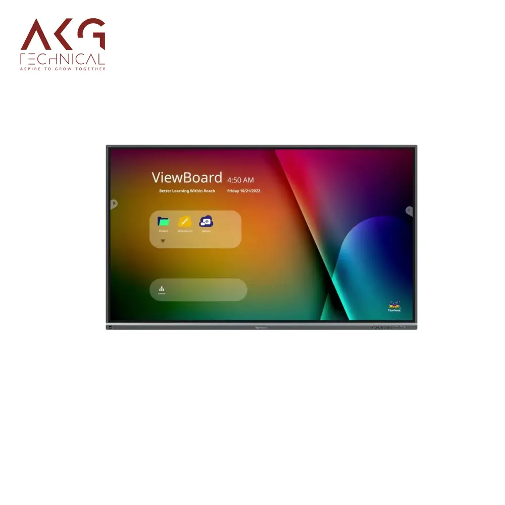 ViewSonic ViewBoard , 75" Interactive Flat Panel, Model No. IFP7550-5