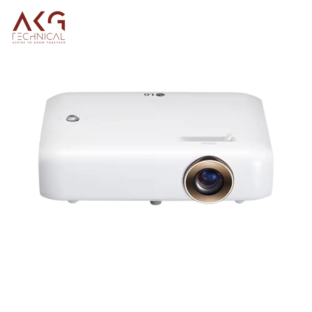 LG LED Projector with Built-In Battery HD RGB LED 550 Lumens 100000:1